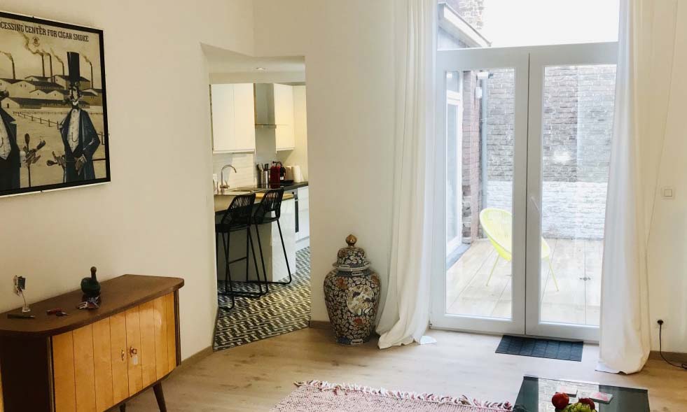 appartement avec terrasse - 8 rue Dossin - Rdch