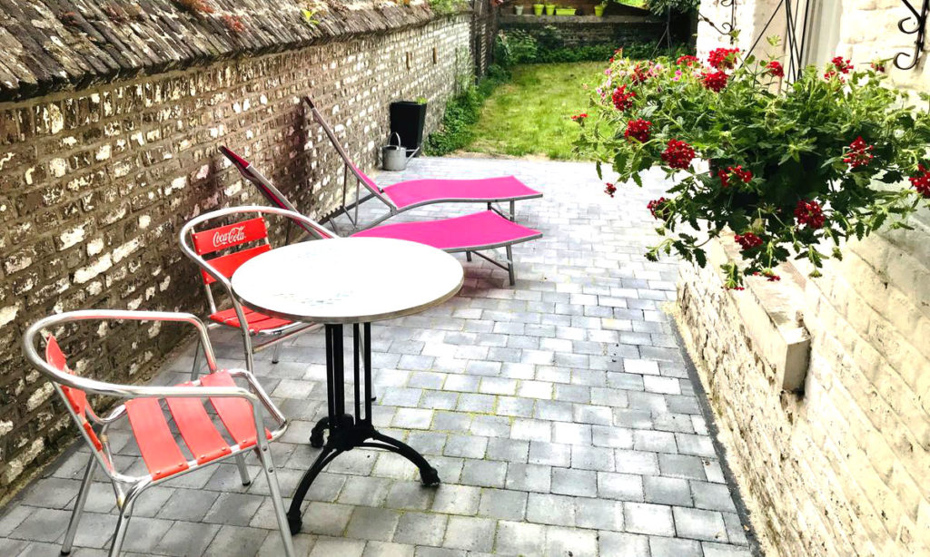 terrasse et jardin - 50 rue Dossin