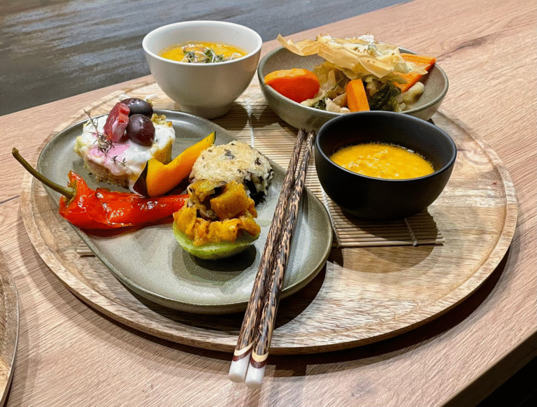 un plateau repas de l'Art delà Fermentation à Spa